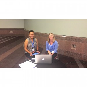 HSU at the ARM 2015, Dr. Mebane with Dr. Fritsma, credit: AcademyHealth and Dr. Mebane