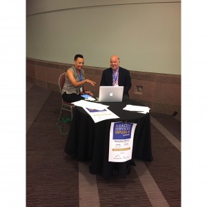 HSU at the ARM 2015, Dr. Mebane with Dr. Plough, credit: AcademyHealth and Dr. Mebane